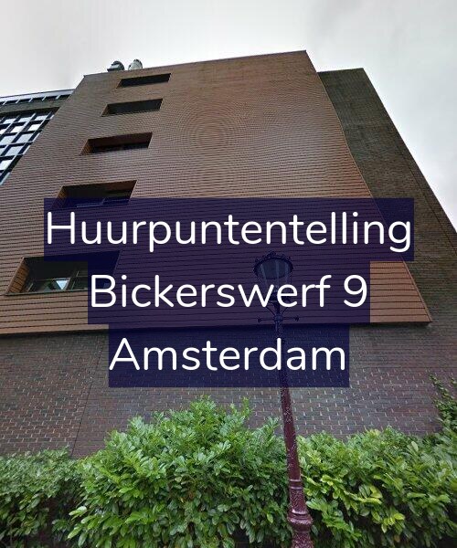 Foto gevel Huurpuntentelling voor Bickerswerf 9, Amsterdam