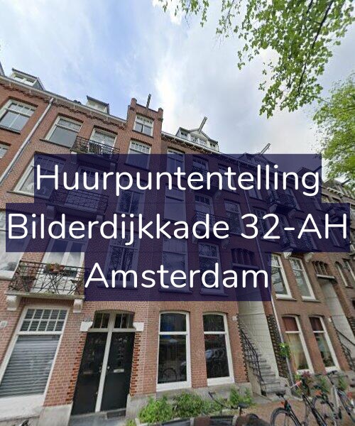 Foto gevel Huurpuntentelling voor Bilderdijkkade 32-AH, Amsterdam