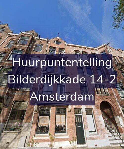 Foto gevel Huurpuntentelling voor Bilderdijkkade 14-2, Amsterdam