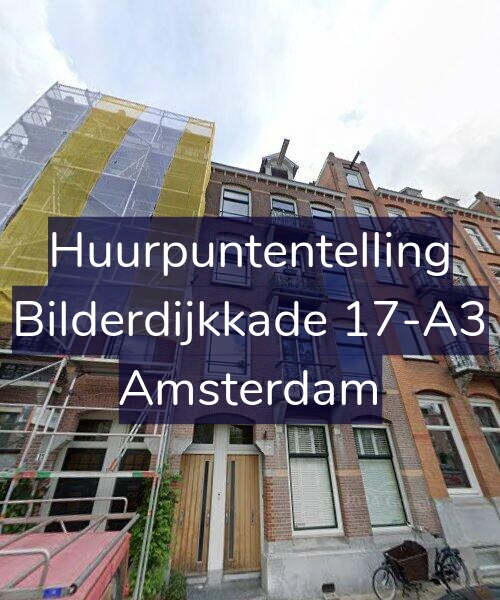 Foto gevel Huurpuntentelling voor Bilderdijkkade 17-A3, Amsterdam