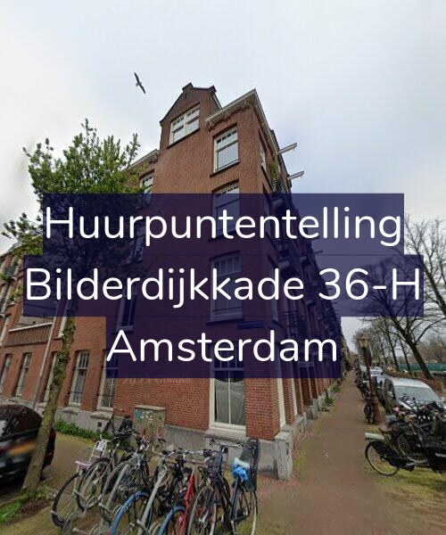 Foto gevel Huurpuntentelling voor Bilderdijkkade 36-H, Amsterdam