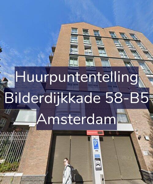 Foto gevel Huurpuntentelling voor Bilderdijkkade 58-B5, Amsterdam