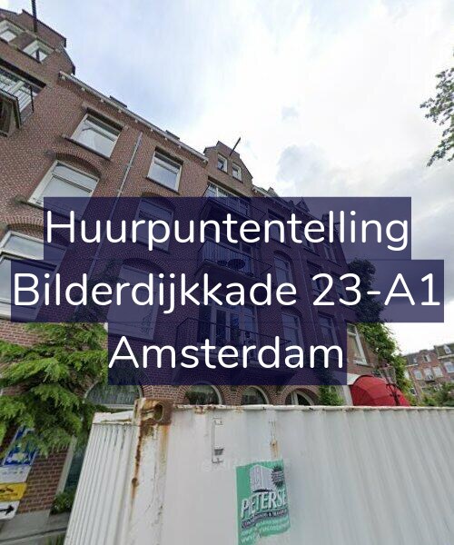 Foto gevel Huurpuntentelling voor Bilderdijkkade 23-A1, Amsterdam