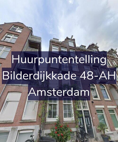 Foto gevel Huurpuntentelling voor Bilderdijkkade 48-AH, Amsterdam