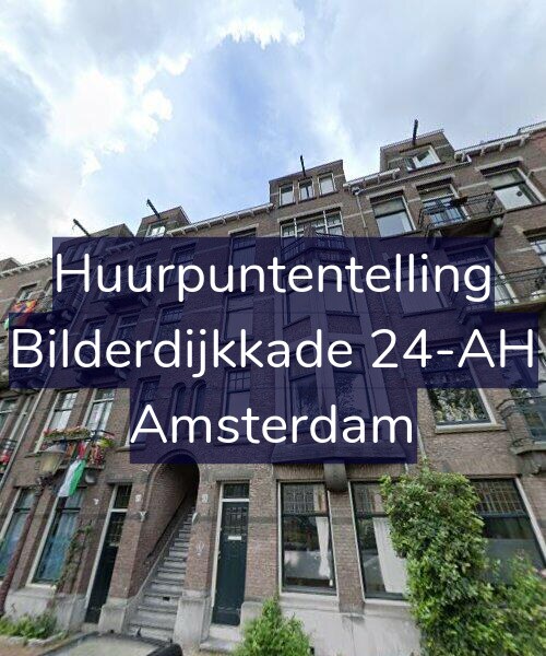 Foto gevel Huurpuntentelling voor Bilderdijkkade 24-AH, Amsterdam