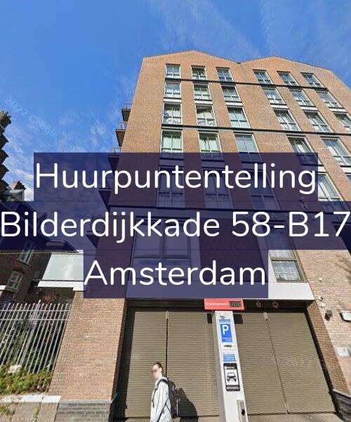 Foto gevel Huurpuntentelling voor Bilderdijkkade 58-B17, Amsterdam
