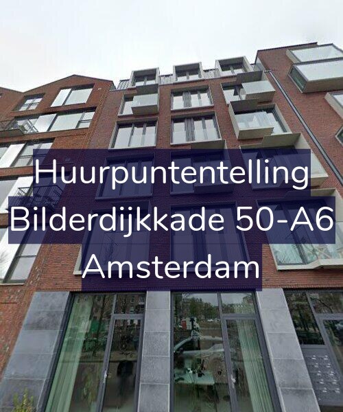 Foto gevel Huurpuntentelling voor Bilderdijkkade 50-A6, Amsterdam