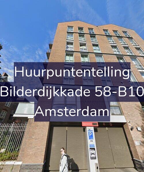 Foto gevel Huurpuntentelling voor Bilderdijkkade 58-B10, Amsterdam