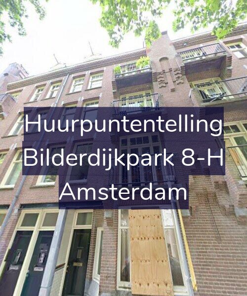 Foto gevel Huurpuntentelling voor Bilderdijkpark 8-H, Amsterdam