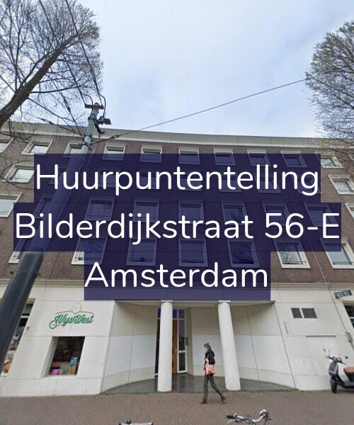 Foto gevel Huurpuntentelling voor Bilderdijkstraat 56-E, Amsterdam