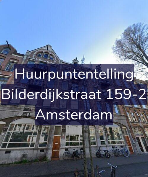 Foto gevel Huurpuntentelling voor Bilderdijkstraat 159-2, Amsterdam