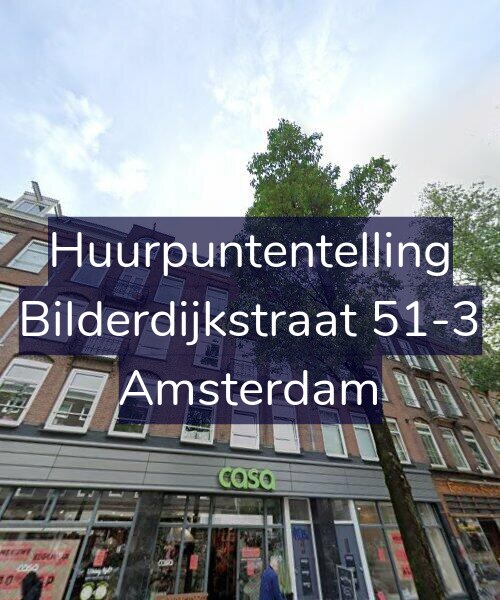 Foto gevel Huurpuntentelling voor Bilderdijkstraat 51-3, Amsterdam