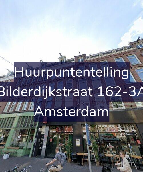 Foto gevel Huurpuntentelling voor Bilderdijkstraat 162-3A, Amsterdam