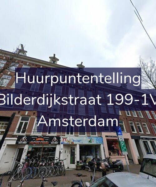 Foto gevel Huurpuntentelling voor Bilderdijkstraat 199-1V, Amsterdam