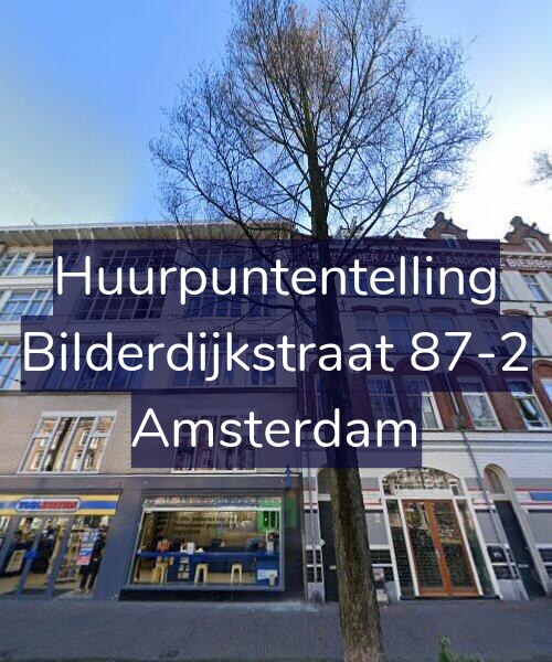Foto gevel Huurpuntentelling voor Bilderdijkstraat 87-2, Amsterdam