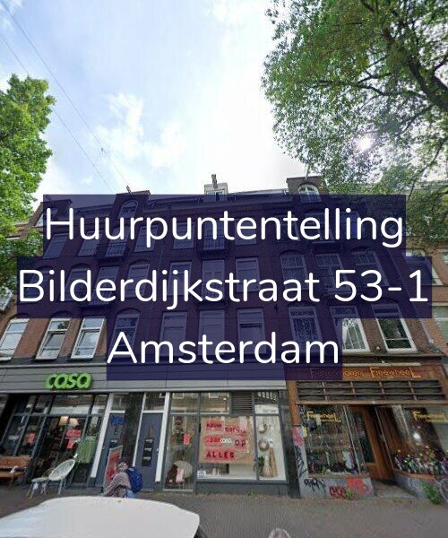 Foto gevel Huurpuntentelling voor Bilderdijkstraat 53-1, Amsterdam