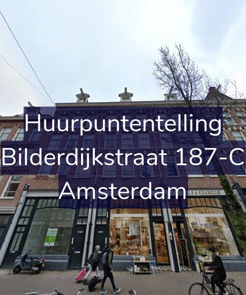 Foto gevel Huurpuntentelling voor Bilderdijkstraat 187-C, Amsterdam