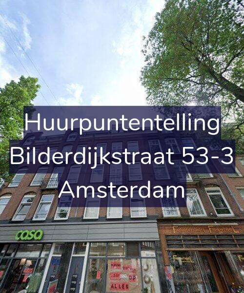 Foto gevel Huurpuntentelling voor Bilderdijkstraat 53-3, Amsterdam