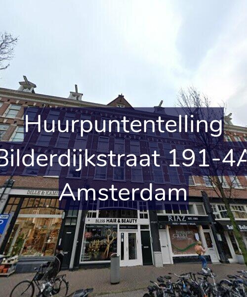 Foto gevel Huurpuntentelling voor Bilderdijkstraat 191-4A, Amsterdam