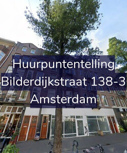 Foto gevel Huurpuntentelling voor Bilderdijkstraat 138-3, Amsterdam