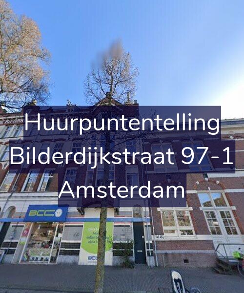 Foto gevel Huurpuntentelling voor Bilderdijkstraat 97-1, Amsterdam