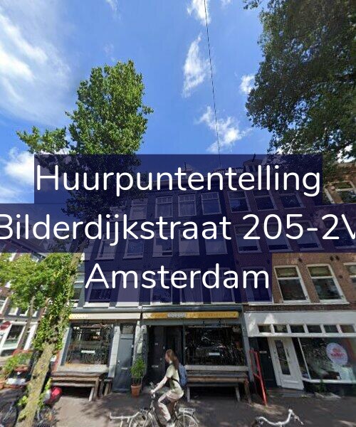 Foto gevel Huurpuntentelling voor Bilderdijkstraat 205-2V, Amsterdam