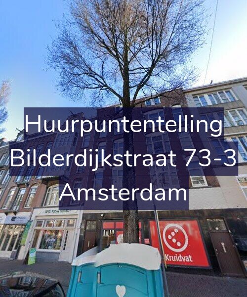 Foto gevel Huurpuntentelling voor Bilderdijkstraat 73-3, Amsterdam
