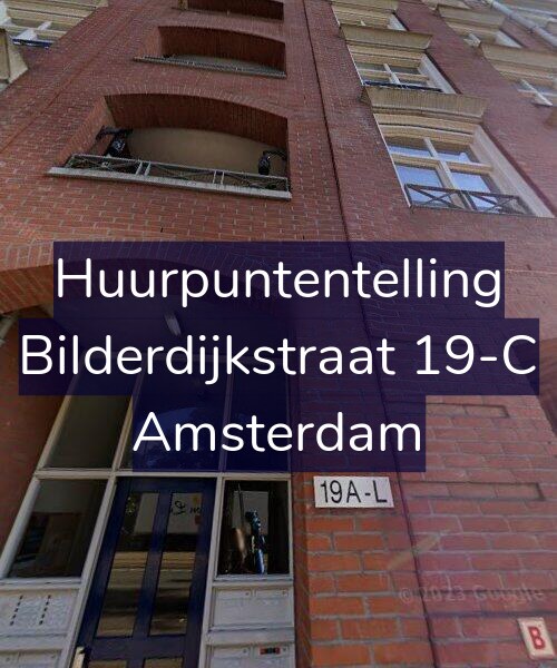 Foto gevel Huurpuntentelling voor Bilderdijkstraat 19-C, Amsterdam