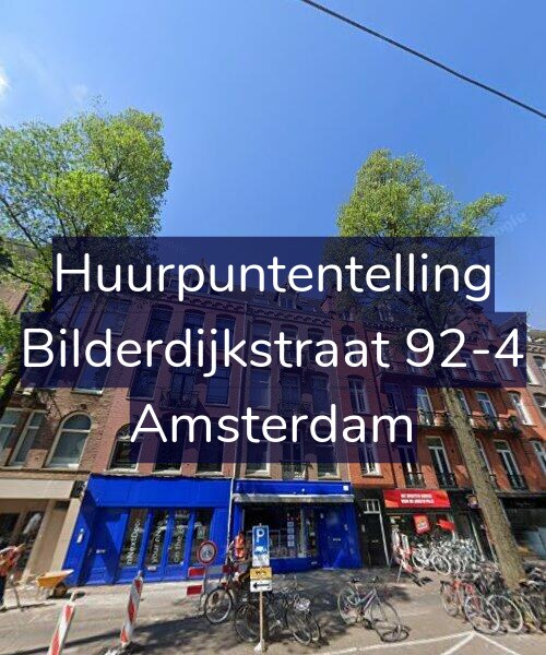 Foto gevel Huurpuntentelling voor Bilderdijkstraat 92-4, Amsterdam