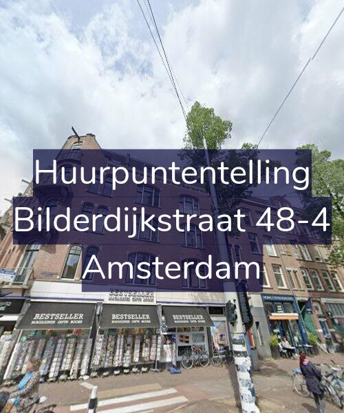 Foto gevel Huurpuntentelling voor Bilderdijkstraat 48-4, Amsterdam
