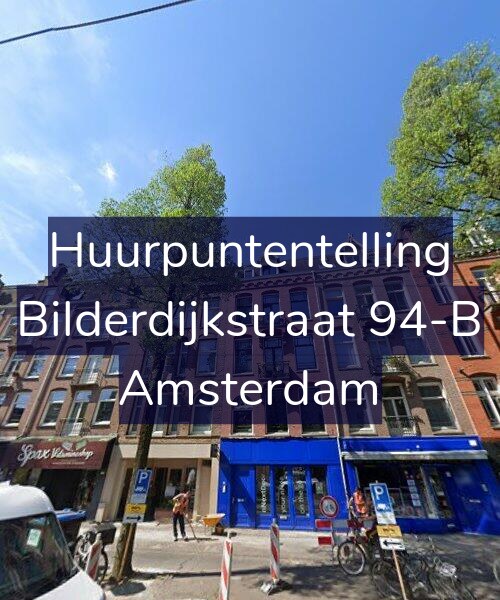 Foto gevel Huurpuntentelling voor Bilderdijkstraat 94-B, Amsterdam