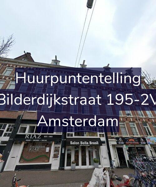 Foto gevel Huurpuntentelling voor Bilderdijkstraat 195-2V, Amsterdam