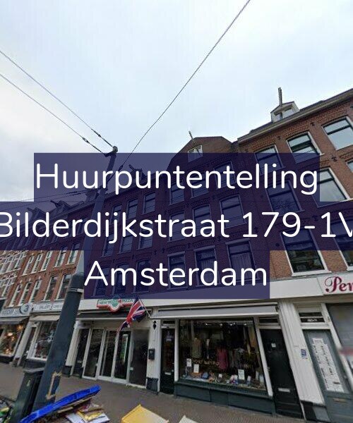 Foto gevel Huurpuntentelling voor Bilderdijkstraat 179-1V, Amsterdam