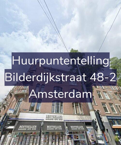 Foto gevel Huurpuntentelling voor Bilderdijkstraat 48-2, Amsterdam