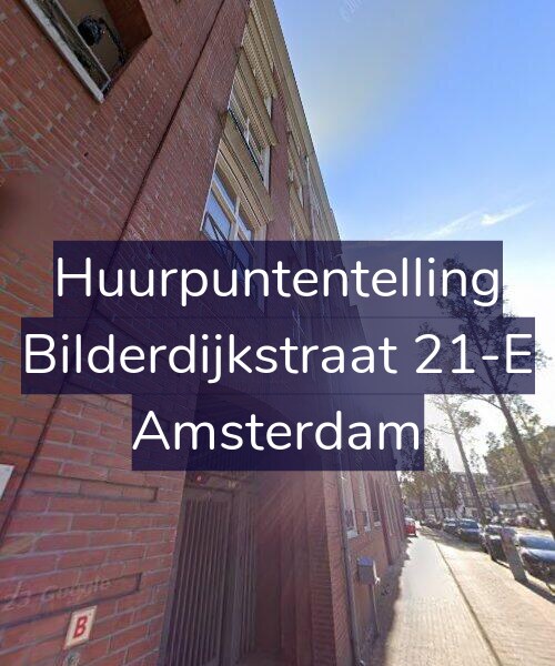Foto gevel Huurpuntentelling voor Bilderdijkstraat 21-E, Amsterdam