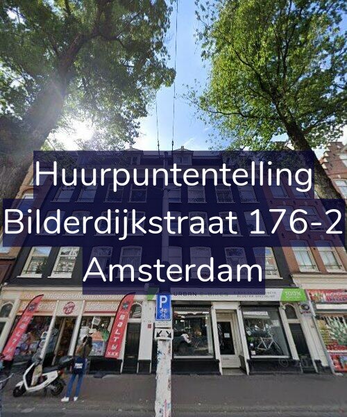 Foto gevel Huurpuntentelling voor Bilderdijkstraat 176-2, Amsterdam