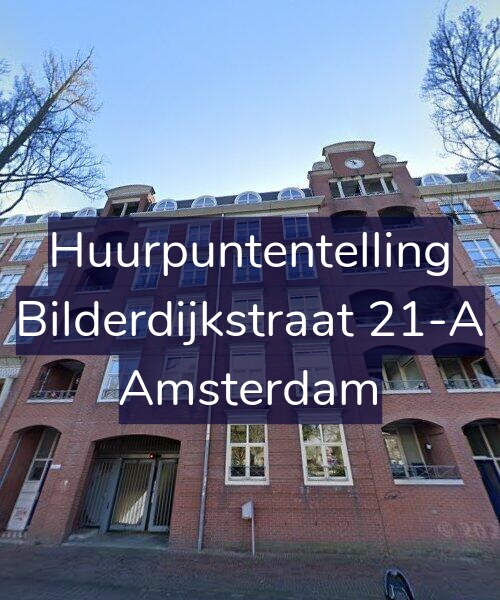 Foto gevel Huurpuntentelling voor Bilderdijkstraat 21-A, Amsterdam