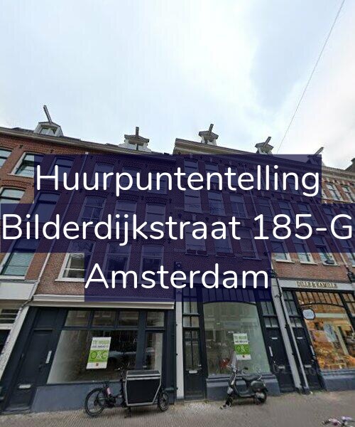 Foto gevel Huurpuntentelling voor Bilderdijkstraat 185-G, Amsterdam