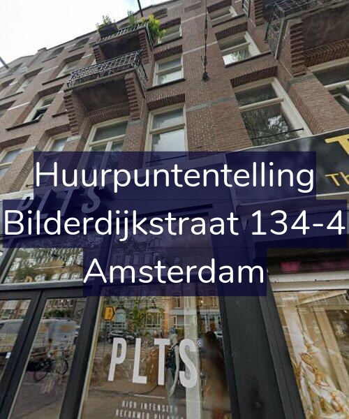 Foto gevel Huurpuntentelling voor Bilderdijkstraat 134-4, Amsterdam