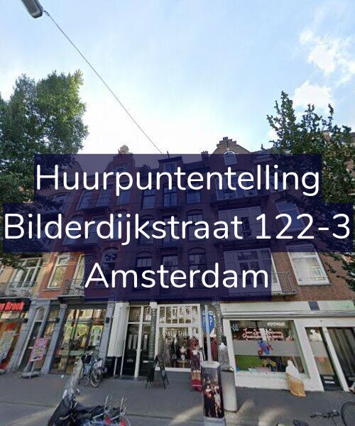 Foto gevel Huurpuntentelling voor Bilderdijkstraat 122-3, Amsterdam