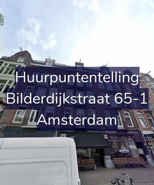 Foto gevel Huurpuntentelling voor Bilderdijkstraat 65-1, Amsterdam