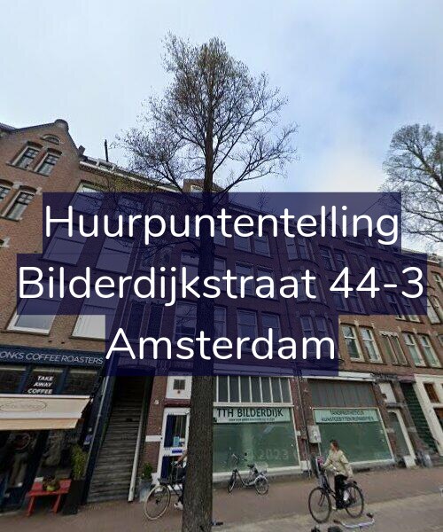Foto gevel Huurpuntentelling voor Bilderdijkstraat 44-3, Amsterdam