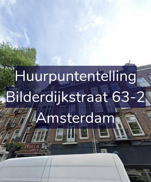 Foto gevel Huurpuntentelling voor Bilderdijkstraat 63-2, Amsterdam