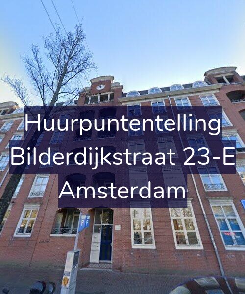 Foto gevel Huurpuntentelling voor Bilderdijkstraat 23-E, Amsterdam