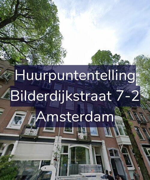Foto gevel Huurpuntentelling voor Bilderdijkstraat 7-2, Amsterdam