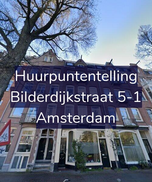Foto gevel Huurpuntentelling voor Bilderdijkstraat 5-1, Amsterdam
