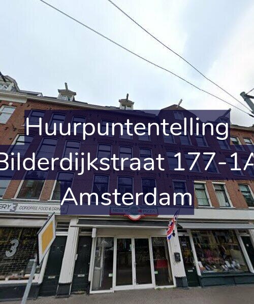 Foto gevel Huurpuntentelling voor Bilderdijkstraat 177-1A, Amsterdam