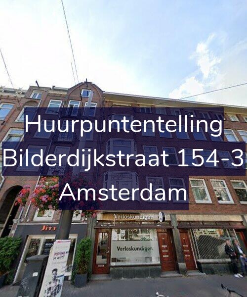 Foto gevel Huurpuntentelling voor Bilderdijkstraat 154-3, Amsterdam
