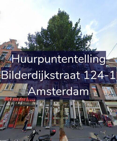 Foto gevel Huurpuntentelling voor Bilderdijkstraat 124-1, Amsterdam