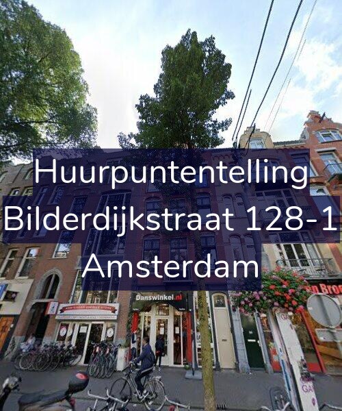 Foto gevel Huurpuntentelling voor Bilderdijkstraat 128-1, Amsterdam
